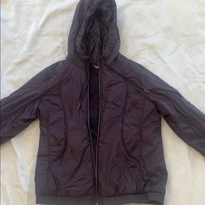Purple LuluLemon Puffer Jacket